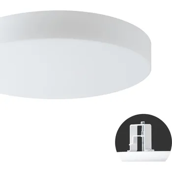 OSMONT ELS68146 ELSA V5 stropní/nástěnné skleněné polovestavné svítidlo bílá IP44 3000 K 25W LED DALI HF