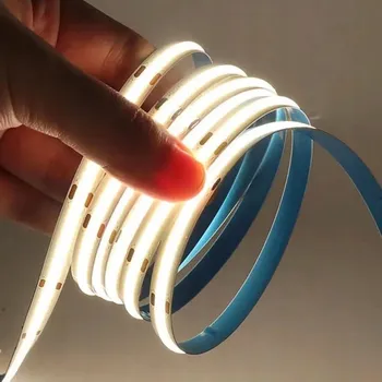 LED páska LED COB pásek 24V 5M role 320 LED/m NEON 4000K neutrální bílá 900lm silný