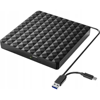Mechanika Externí CD/DVD mechanika s USB-C pro PC/Laptop