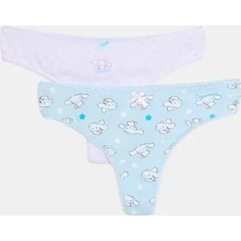 Kalhotky Sinsay - Bavlněná tanga – balení 2 kusy Cinnamoroll - vícebarevná - 462GV-MLC - 462GV-MLC-XS