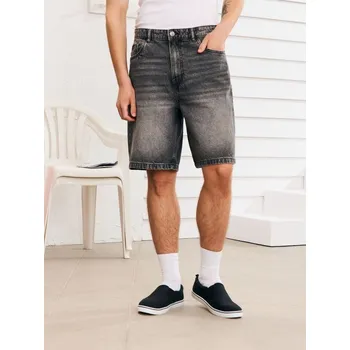 Sinsay - Džínové kraťasy - šedá - 9872S-90J - 9872S-90J-30