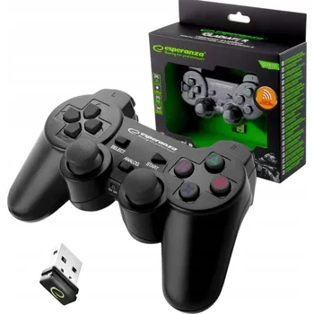 Gamepad GAMEPAD OVLADAČ PRO HRY PC/PS3 BEZDRÁTOVÝ VIBRACE USB