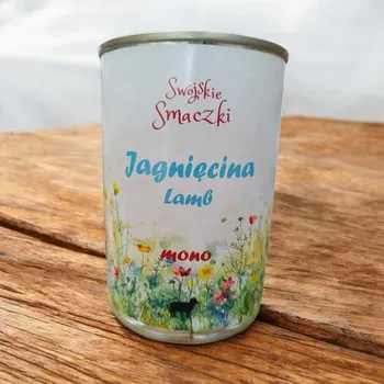 Krmivo pro psa Swojskie Smaczki Mono JEHNĚČÍ 400g POLSKÝ PRODUKT