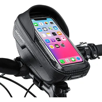 brašna na kolo ROCKBROS Vodotěsná taška na telefon s dotykovou obrazovkou ČERNÁ