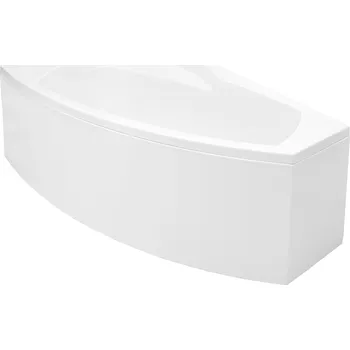 Vana Akrylátová rohová vana Laminart Ibiza, odtok uprostřed, 170 x 115 cm