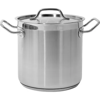 Hrnec Hrnec vysoký s poklicí NEREZ 20x20cm 6,3l