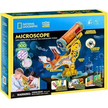 Puzzle 1127/1271 CUBIC FUN PUZZLE 3D NATIONAL GEOGRAPHIC MIKROSKOP
