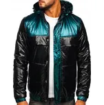 PŘECHODNÁ PROŠÍVANÁ SPORTOVNÍ PÁNSKÁ BUNDA ČERNÁ 2145 DENLEY_L