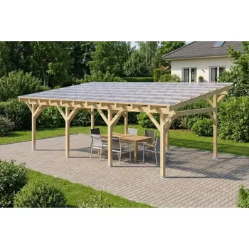 Zahradní stavba Dřevěná pergola Classico volně stojící 400x750