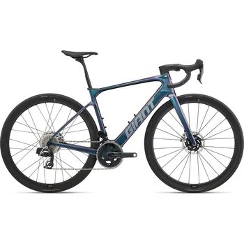 Cyklistika Giant Defy Advanced E+ EL 0 Blue Dragonfly 2024 Průměr kol: 28" (700C), Výška rámu: (45 cm), Velikost rámu: S