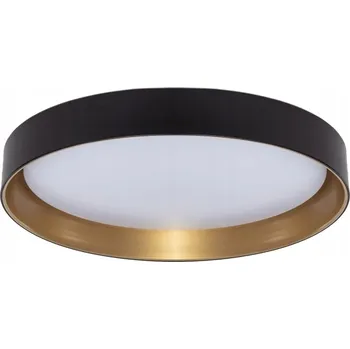 Stropní Svítidlo 30W kulatý kov černo-zlatý Ø550 CCT 3000K 4000K 6000K