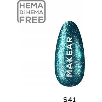 Lak na nehty Hybridní lak barevný lak Makear Gel Polish S42 Diamond 8 ml