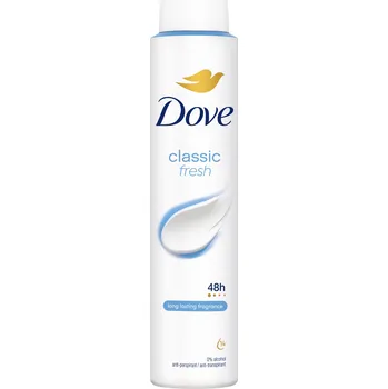 Dove Classic Antiperspirant ve ve spreji 200 ml