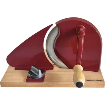 Pomocník do kuchyně Kráječ na chléb a potraviny se svěrkou Classic 81163 červený