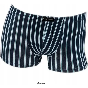 Pánské kraťasy Pánské šortky boxerky ATLANTIC MH954 NÁMOŘNICKÁ MODRÁ XXL