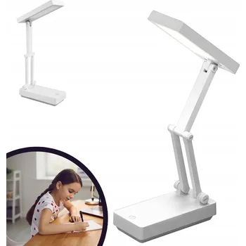 Lampička LED Stolní Lampa Bezdrátová NOČNÍ Školní na Čtení USB