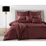 ArtFir Povlečení na jednolůžko ELEGANT | bordó 140 x 200 cm