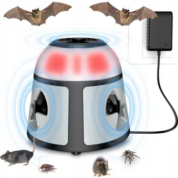 Odpuzovač zvířat Ultrazvukový odpuzovač kun, potkanů, myší a hlodavců No Pest Quattro Pro