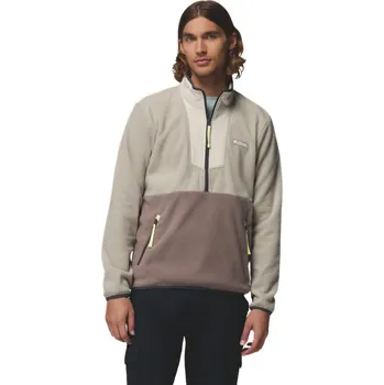 Pánská mikina Columbia Sequoia Grove Half Zip Fleece M 2095901027 - flint grey/iron/dark stone XXL