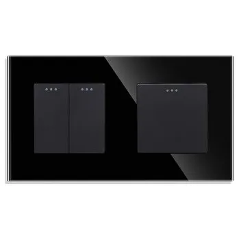 vypínač SKLENĚNÝ MECHANICKÝ KLÁVESOVÝ VYPÍNAČ SVĚTLA