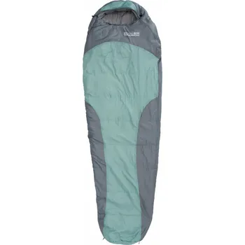 Spacák LUMALAND Turistický spacák s límcem mumie 230 x 80 cm světle modrý