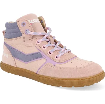 Barefoot kotníkové boty Koel - Danish Nappa Lavandel růžovo-fialové Velikost: 41