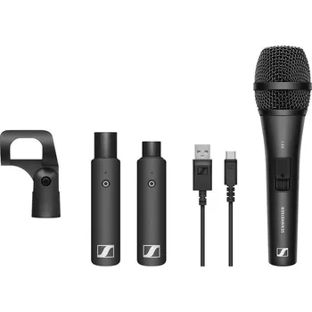 Mikrofon Sennheiser XSW-D VOCAL SET ruční sada bezdrátového mikrofonu Druh přenosu:bezdrátový vč. svorky XLR bezdrátový