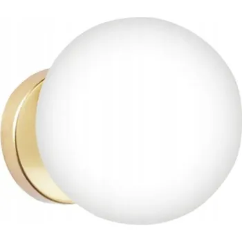 Stropní Svítidlo Kula Stropní Svítidlo 15 cm Zlaté nástěnné svítidlo 2v1