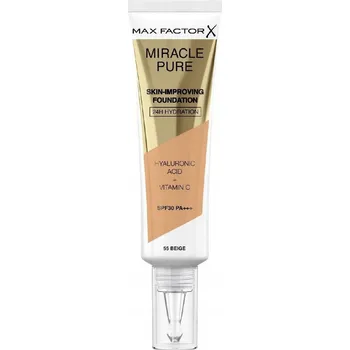 Make-up Max Factor Miracle Pure 55 beige podkladová báze na obličej 30 ml SPF 21-30