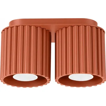 Stropní Svítidlo AURA 2 okrově červený GU10
