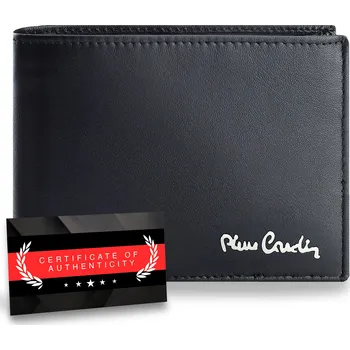 Peněženka Pierre Cardin peněženka z přírodní kůže černá - muž