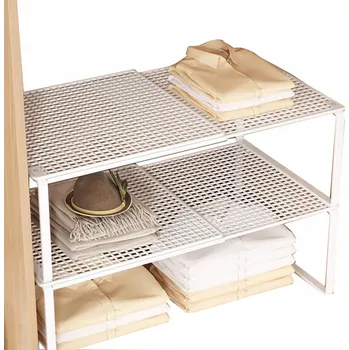 police Kuchyňská police vkládací do skříňky, nastavitelná délka 27-38 Cm, bílá