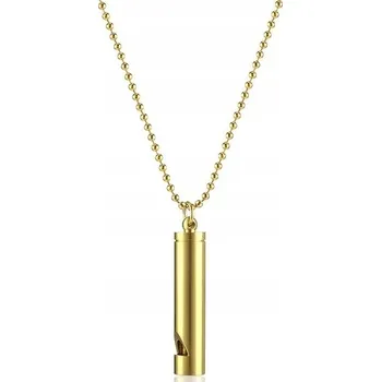 Náhrdelník Náhrdelník Píšťalka - Zlatá KP-21174