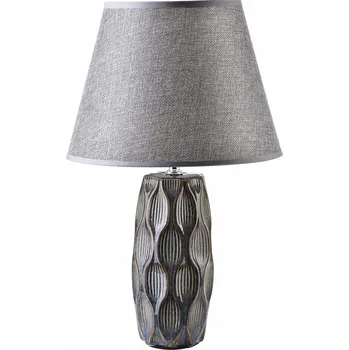 Lampička Elegantní stolní lampa LETI GREY 39 Cm