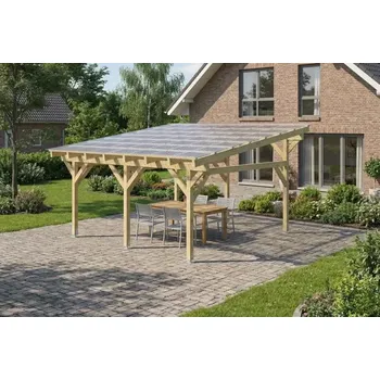 Zahradní stavba Dřevěná pergola Classico volně stojící 450x450