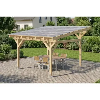 Zahradní stavba Dřevěná pergola Classico volně stojící 350x350