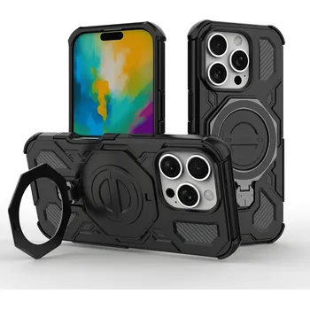 Pouzdro na mobilní telefon Techsuit - Carbon Shield PRO - Samsung Galaxy S26 Plus - černý