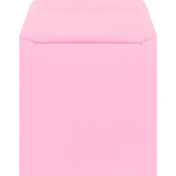 Obálka Poštovní obálka světle růžová 155x155mm*