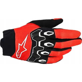 Moto rukavice RUKAVICE NA CROSS, ČTYŘKOLKU, ATV ALPINESTARS FULL BORE V2 ORANŽOVÁ/ČERNÁ XL