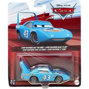 autíčko Autíčko Mattel Cars 3 Blesk McQueen Strip Král Bouračka modré