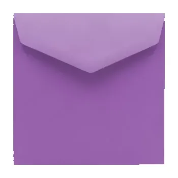 Obálka Poštovní obálka fialová 155x155mm