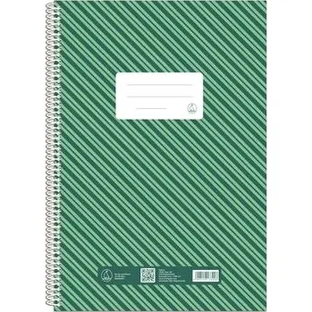 Sešit Spirálový sešit "Novum", čistý, A4, 80 listů, FŰZFŐI