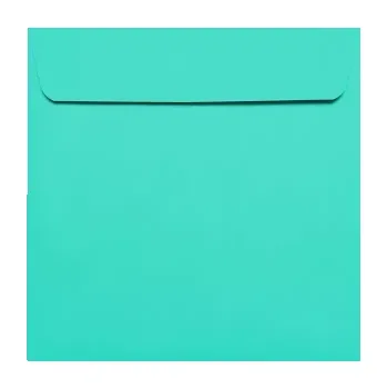 Obálka Poštovní obálka tyrkysová 155x155mm PS
