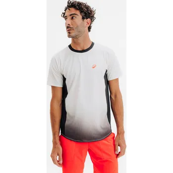 Pánské tričko KUIKMA Pánské tričko na padel Dry 2XL BÍLÁ|ČERNÁ