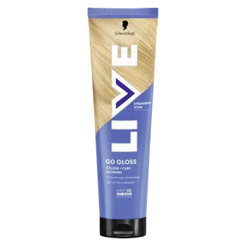 Barva na vlasy Schwarzkopf Barva na vlasy Live Color Glossing Strawberry Soda 150 ml