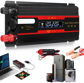 Měnič napětí MĚNIČ NAPĚTÍ NAPĚTÍ DC 12V/24V NA AC 220V DO AUTA A NÁKLADNÍHO AUTA