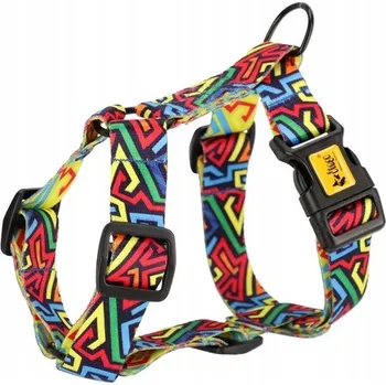 Postroj pro psa Postroj Dingo GUARD City GRAFFITI, vel L