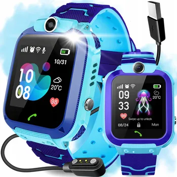 Hodinky Smart-Trend dětské hodinky Chytré Hodinky Q12/Q19/ D- Blue