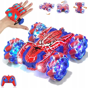 autíčko JEZDÍCÍ AUTO 360° Spiderman NA DÁLKOVÉ OVLÁDÁNÍ, PILOT 2,4 GHz