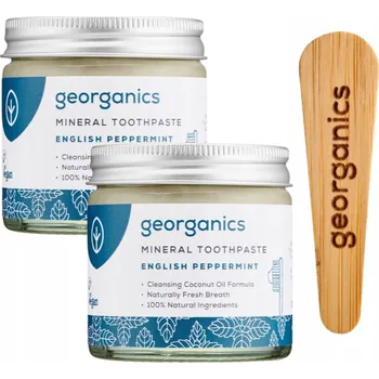zubní pasta 2x Minerální pasta Peppermint + špachtle dárek